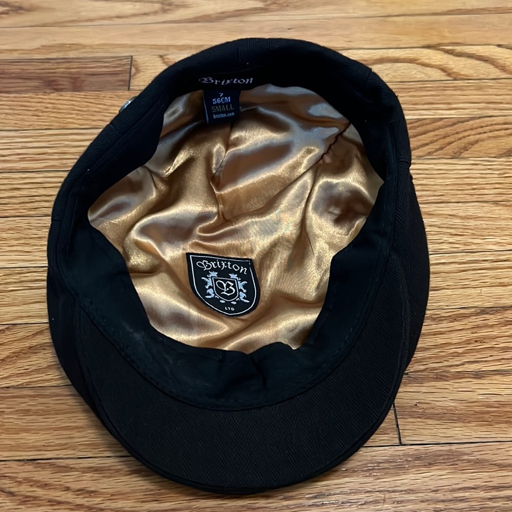 Brixton rockabilly rude girl black paperboy hat